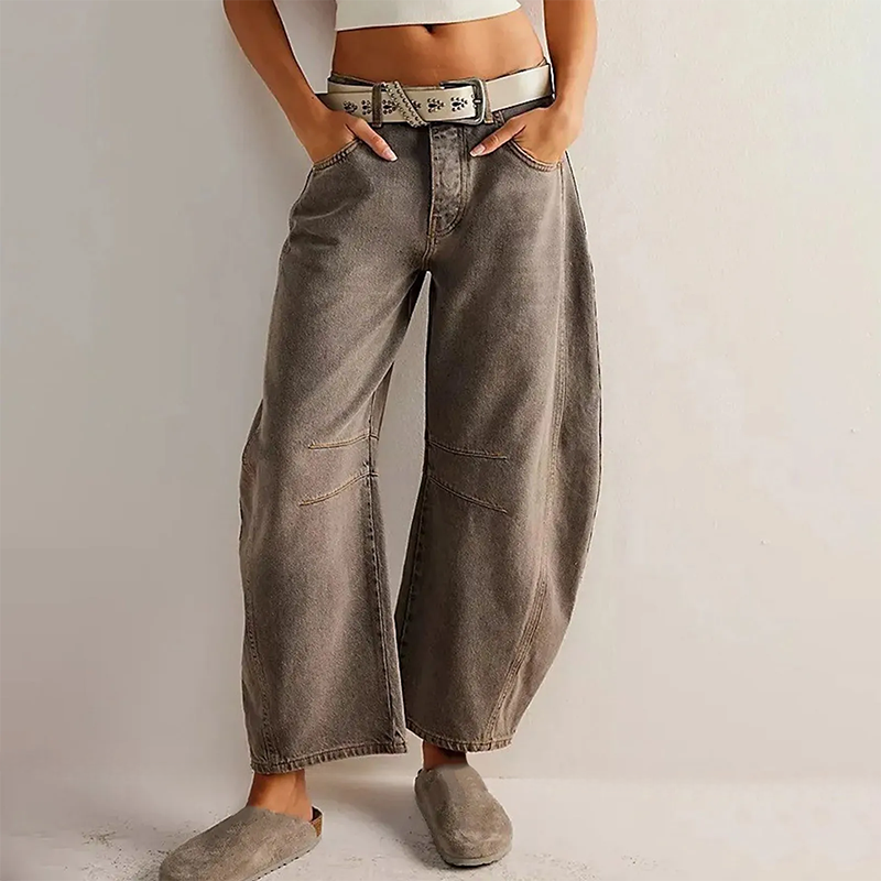 Samira | Relaxed Fit High Waist Jeans