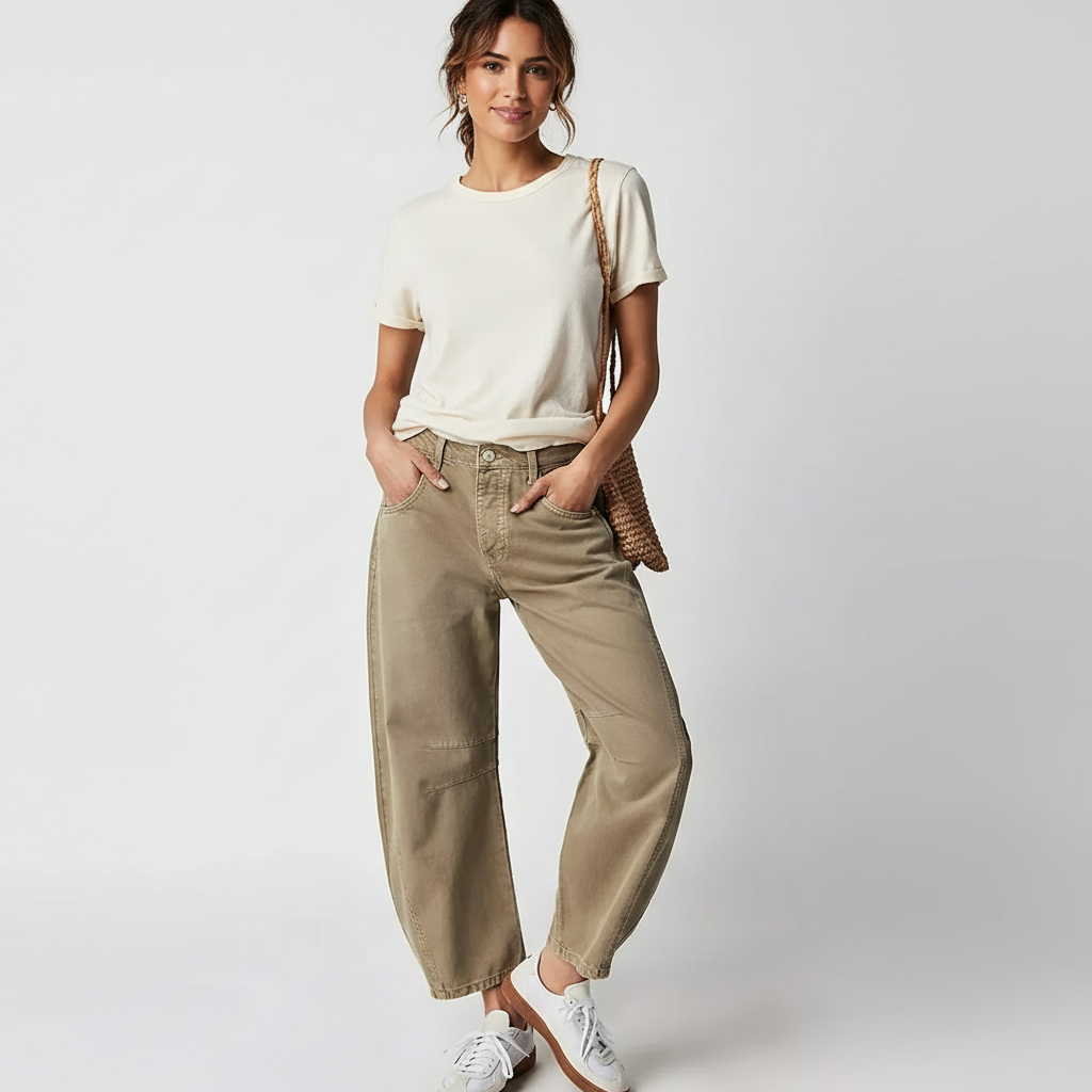 Samira | Relaxed Fit High Waist Jeans