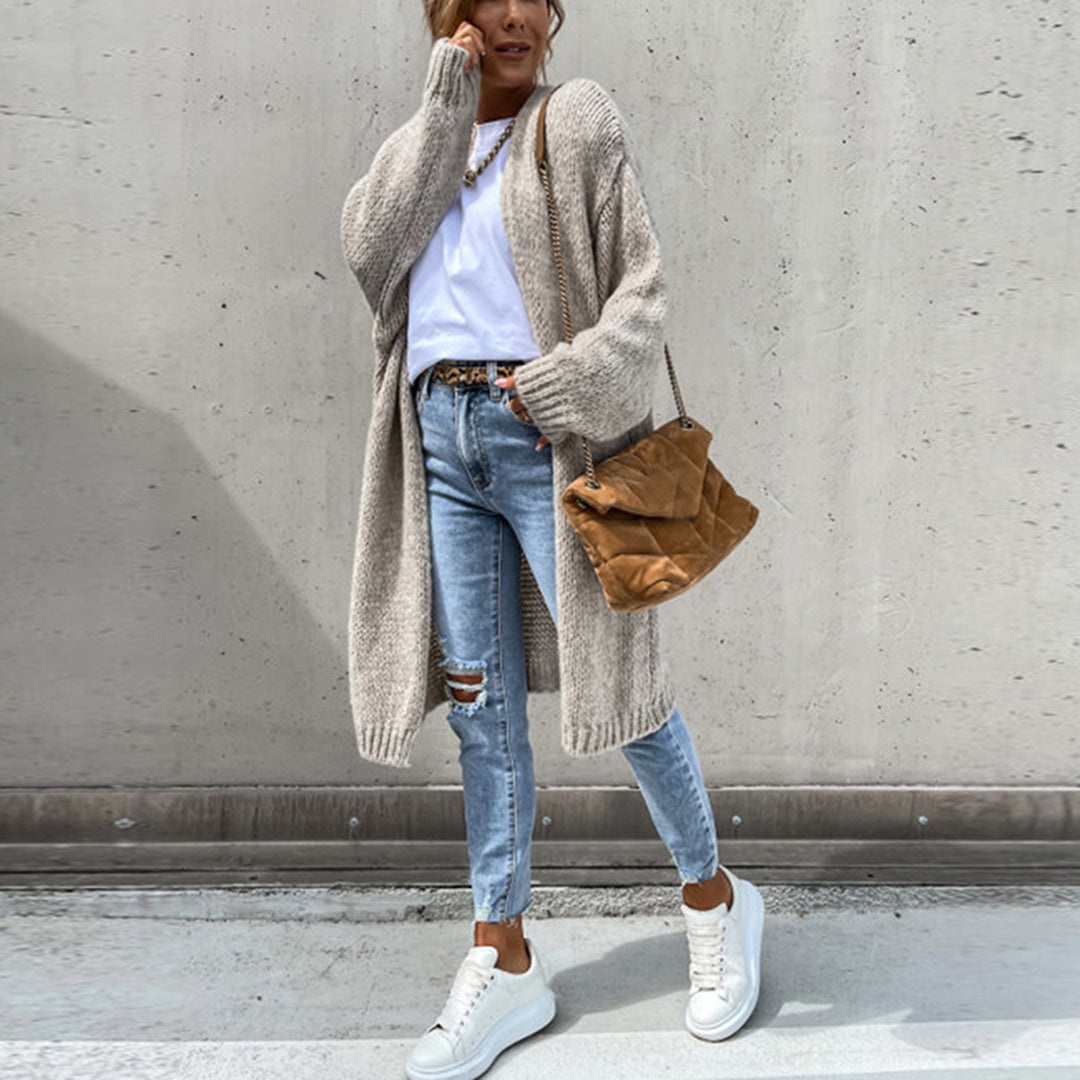 Lois | Cardigan With Long Sleeves and Open Front
