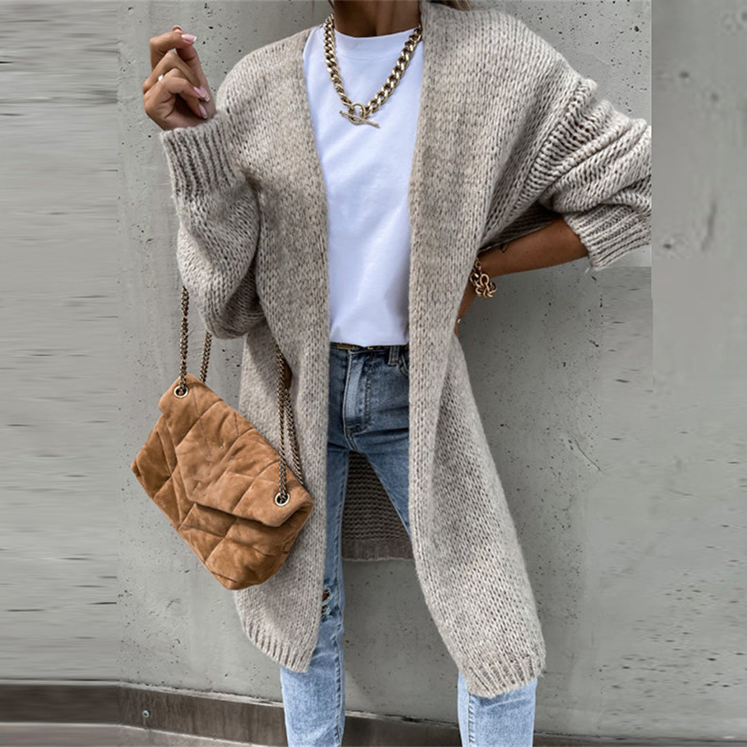 Lois | Cardigan With Long Sleeves and Open Front