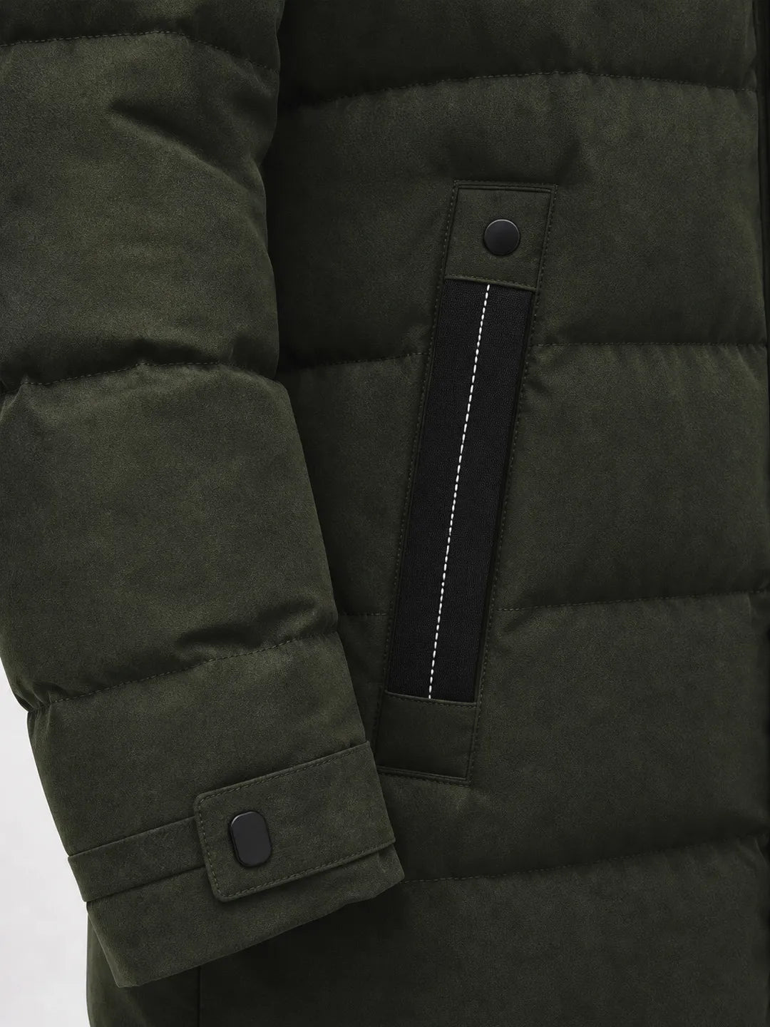 Jacques | Puffer Coat with Hood and Longline Fit