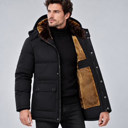 Stanley | Blazer With Brown Plaid and Notched Lapels