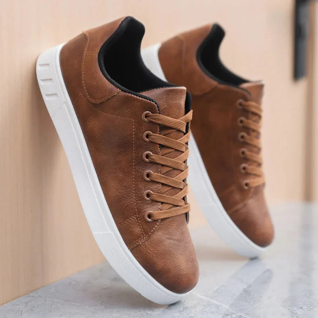 Bert - Low Top Lace Up Casual Sneakers