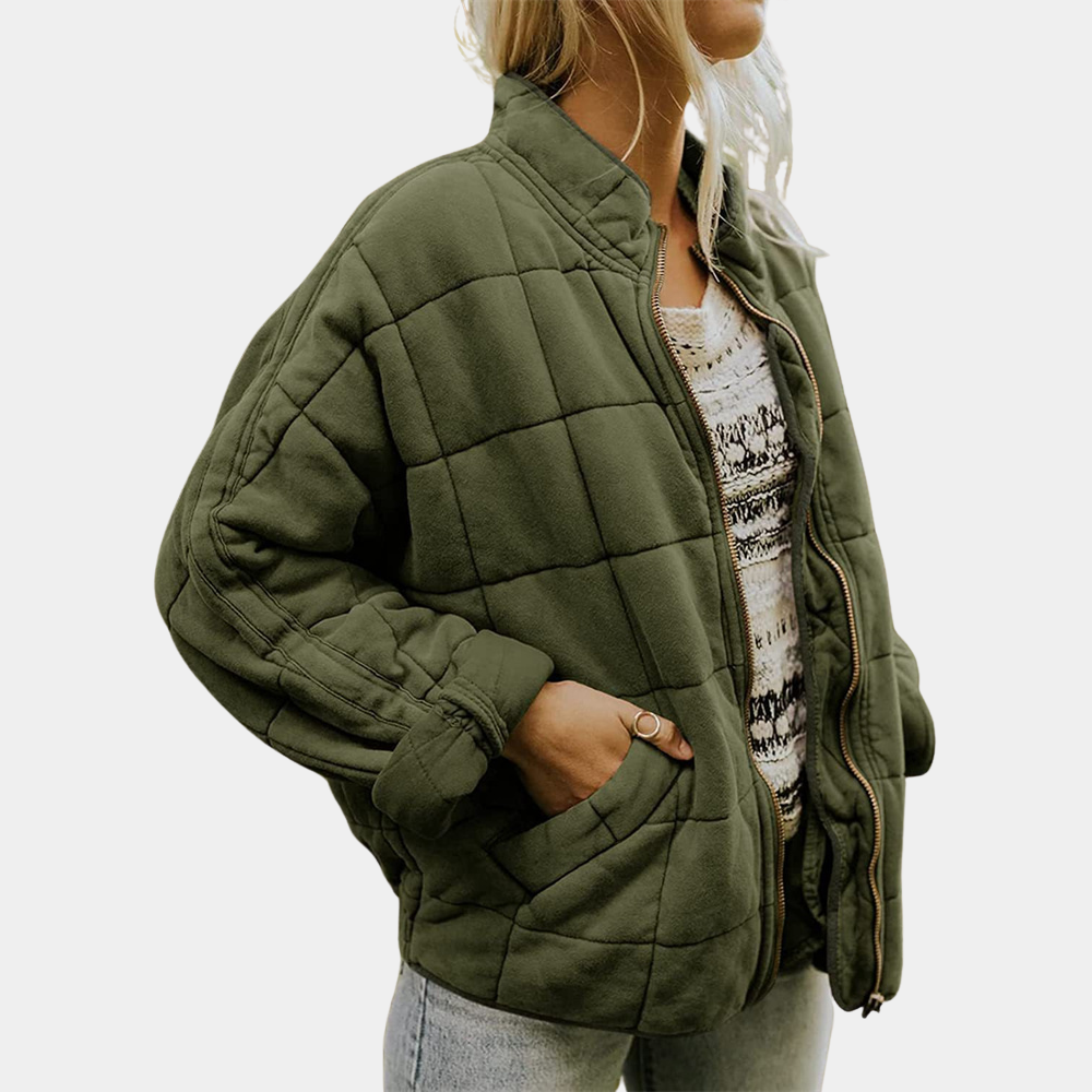 Shana | Cardigan With Hood, Zipper and Utility Pockets
