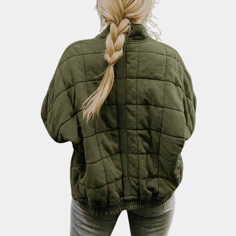 Shana | Cardigan With Hood, Zipper and Utility Pockets