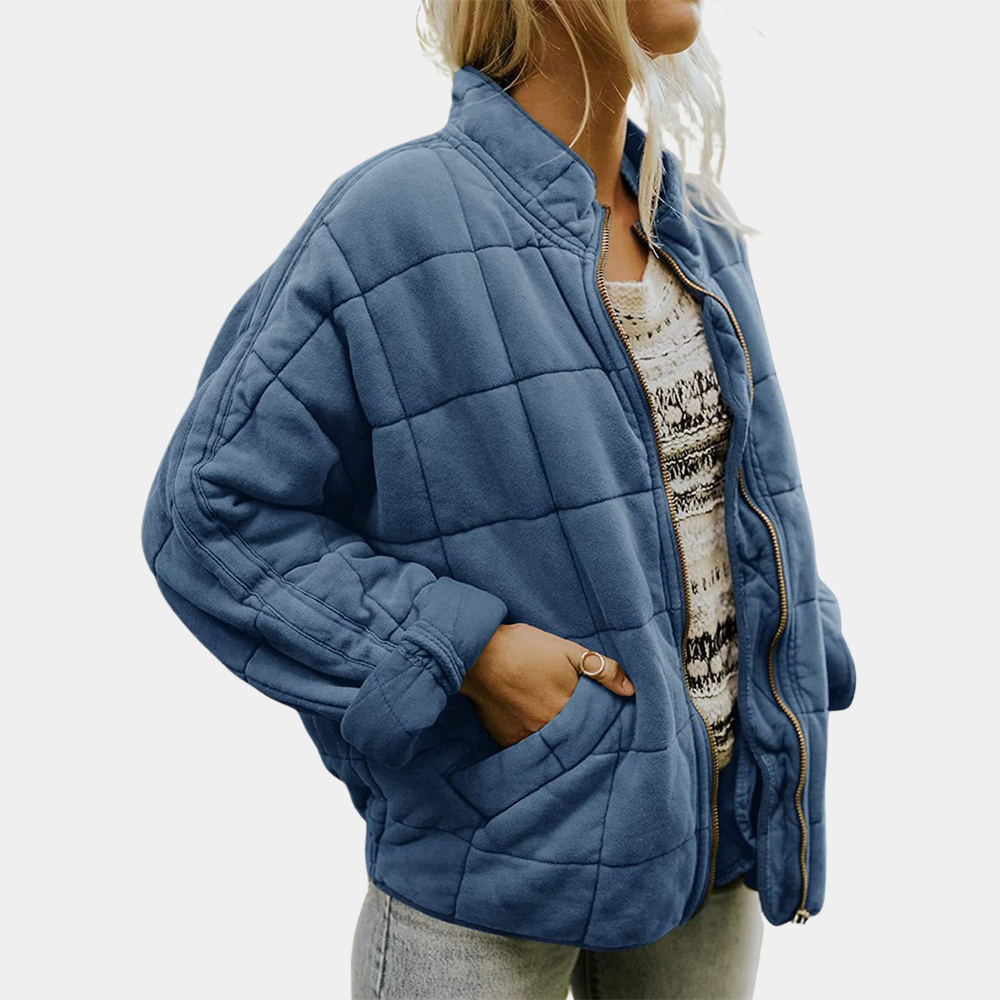 Shana | Cardigan With Hood, Zipper and Utility Pockets