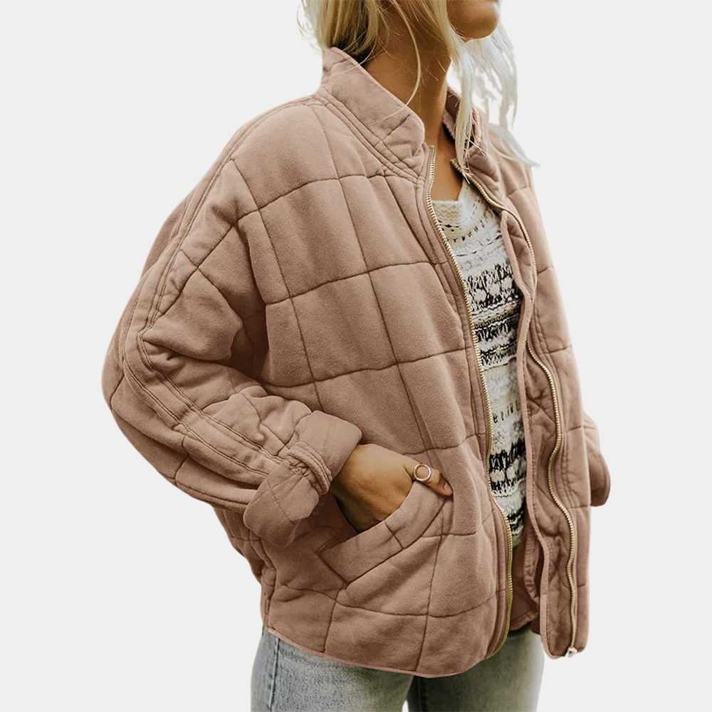 Shana | Cardigan With Hood, Zipper and Utility Pockets
