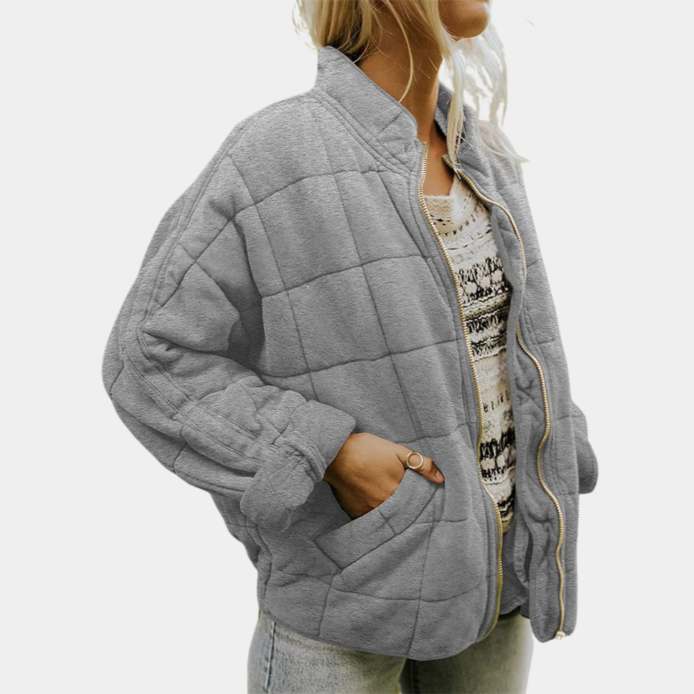 Shana | Cardigan With Hood, Zipper and Utility Pockets