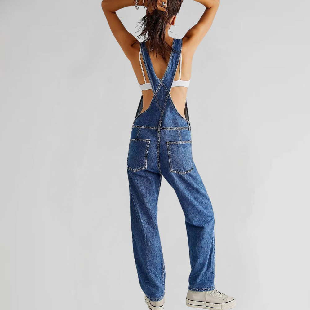 Jacqui | Straight Leg Dungaree Overalls