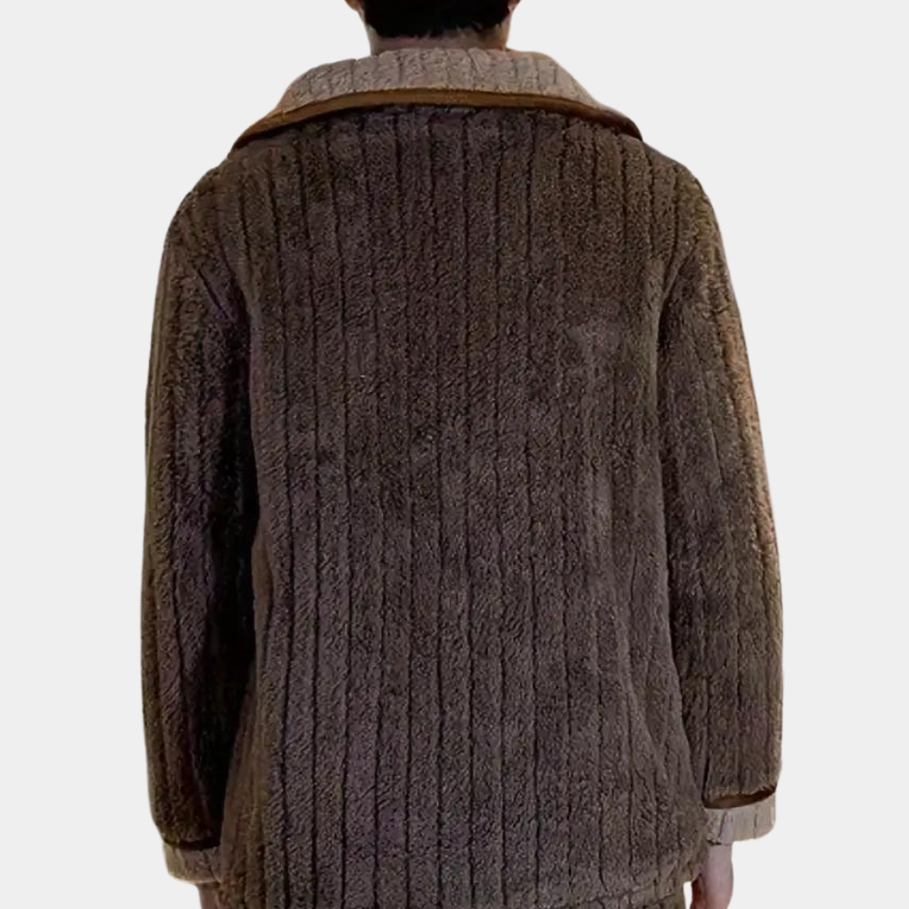 Turan | Pajama Set With Textured Fleece and Pockets