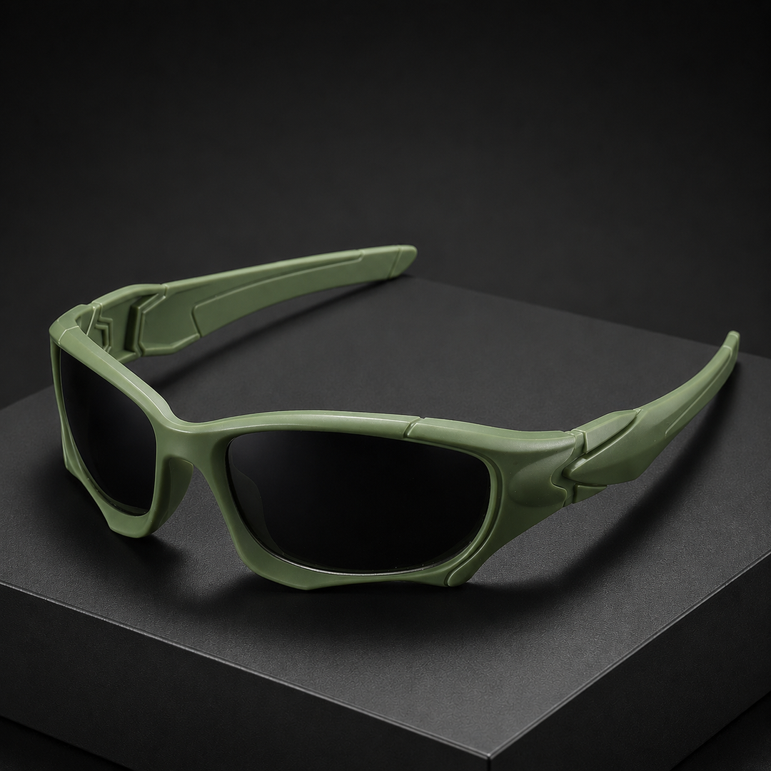 AeroShield | Gafas De Sol Deportivas Envolventes Con Lentes Espejadas