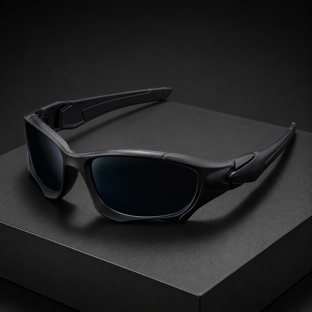 AeroShield | Gafas De Sol Deportivas Envolventes Con Lentes Espejadas