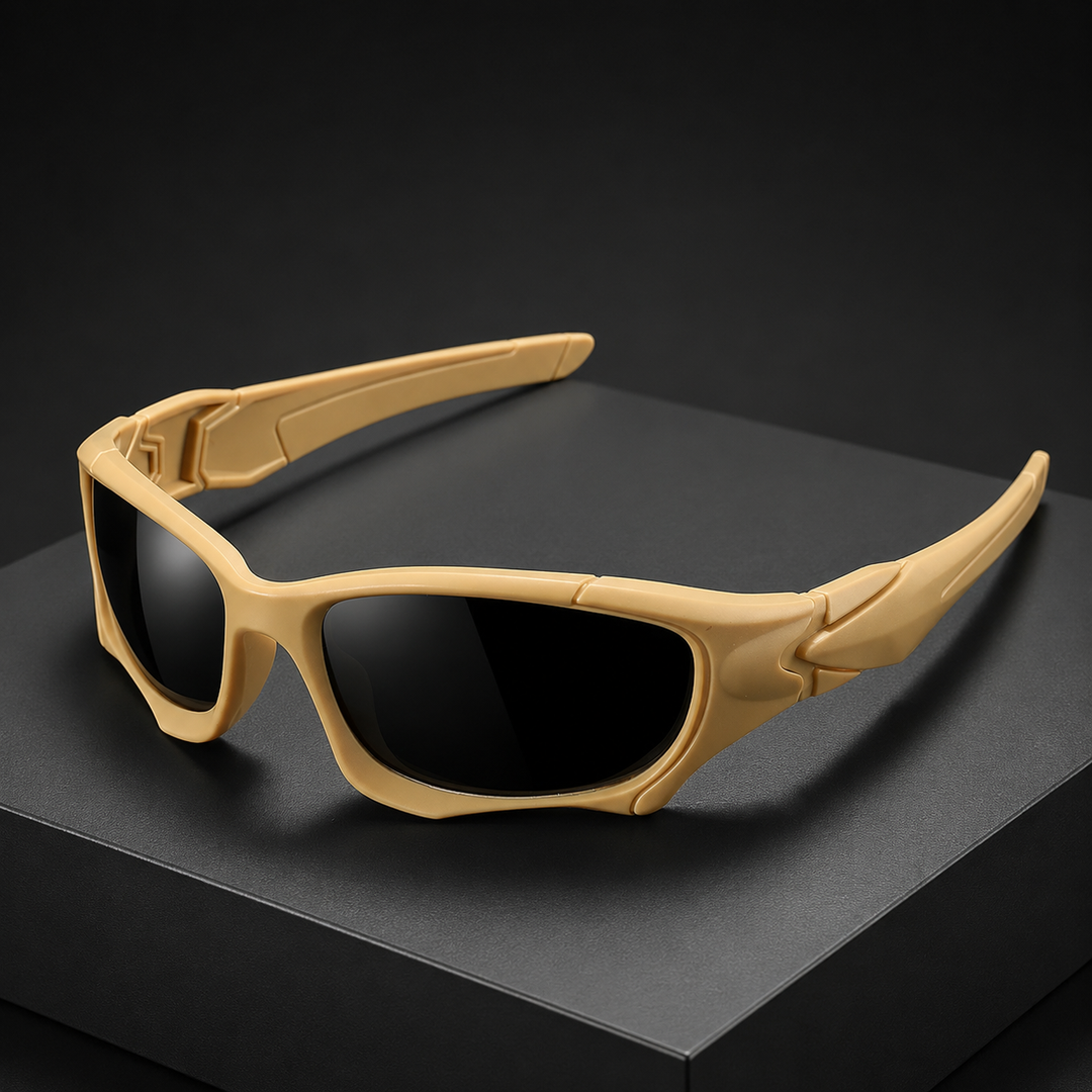 AeroShield | Gafas De Sol Deportivas Envolventes Con Lentes Espejadas
