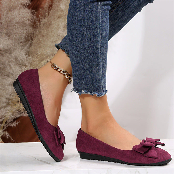Yasia - Ballet Flats Bow Slip On Shoes