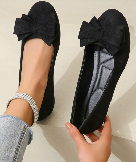 Yasia - Ballet Flats Bow Slip On Shoes