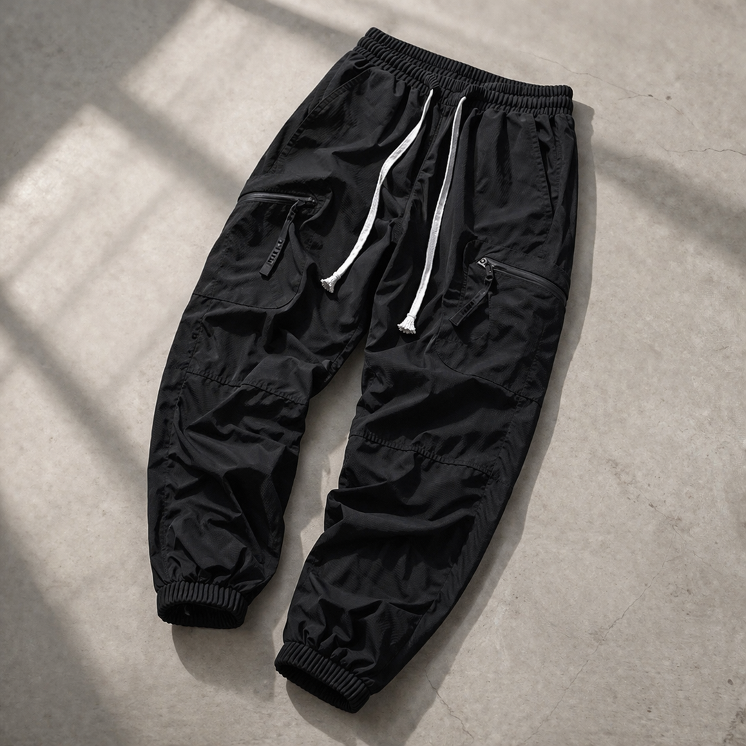 Johnas | Cargo Jogger Pants With Drawstring Waist