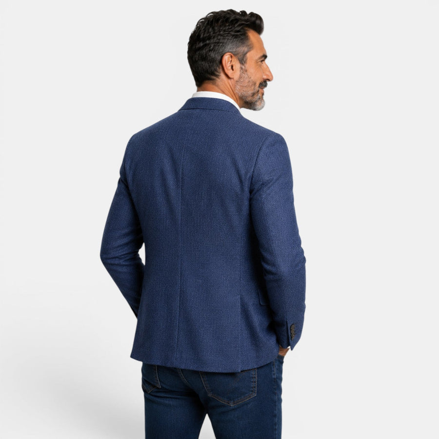 Egidio | Blazer With Notched Lapels and Two Buttons