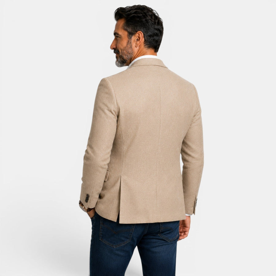 Egidio | Blazer With Notched Lapels and Two Buttons