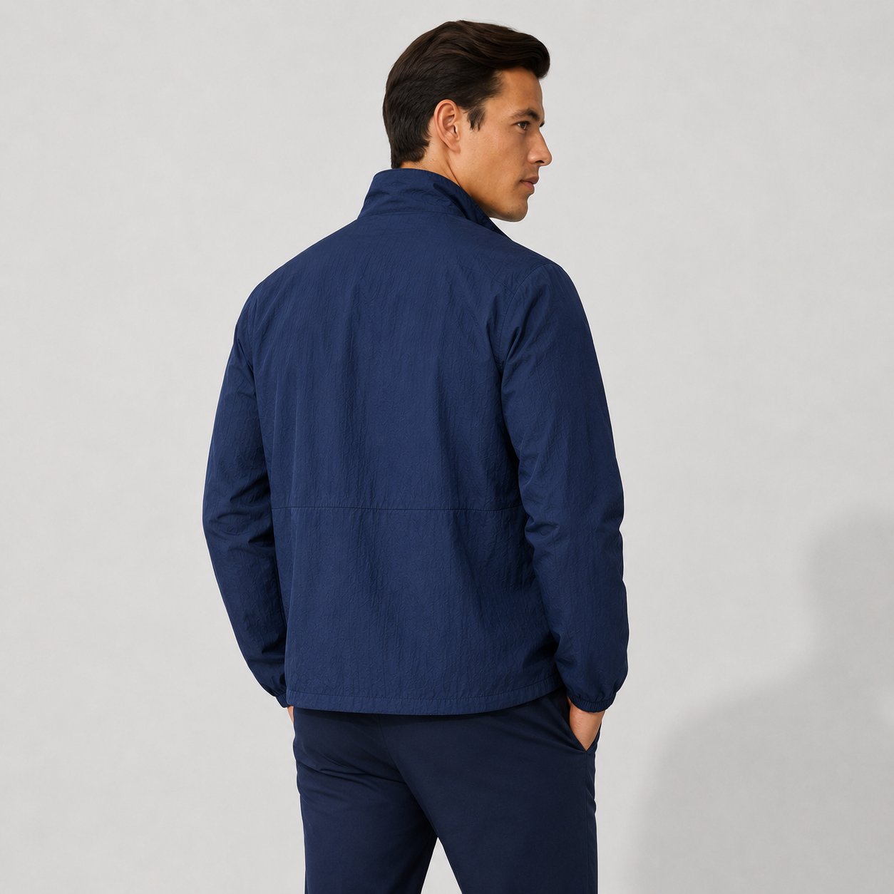 Rickie  - Lightweight Zip Front Windbreaker Jacket