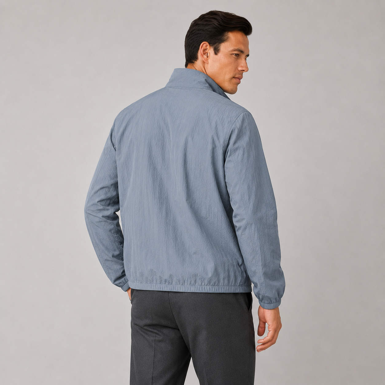 Rickie  - Lightweight Zip Front Windbreaker Jacket