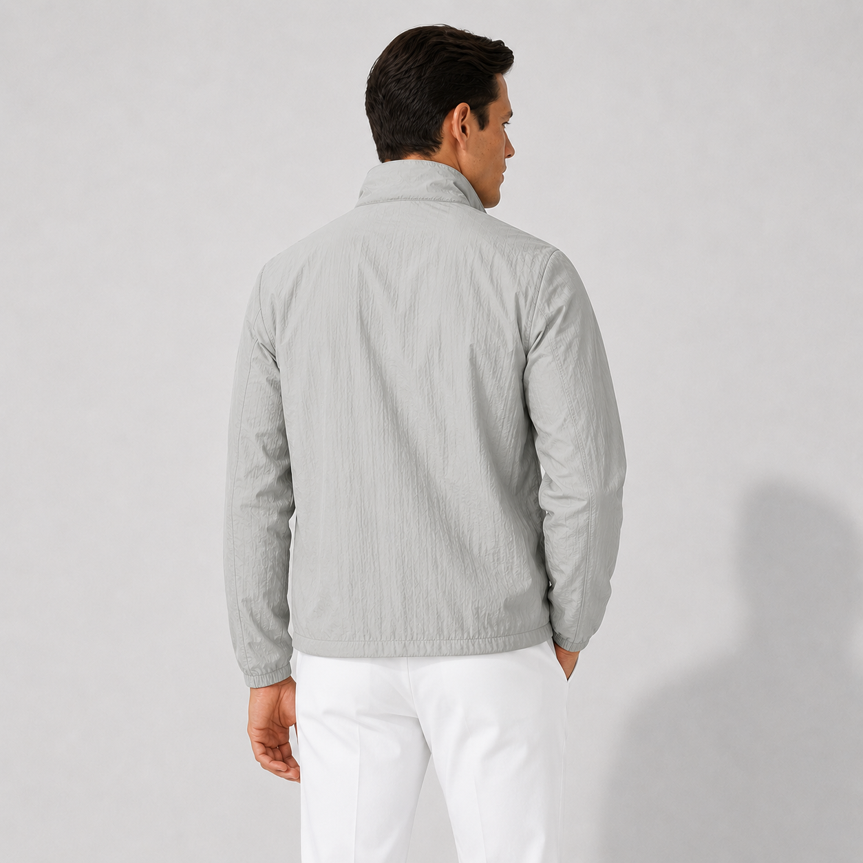 Rickie  - Lightweight Zip Front Windbreaker Jacket