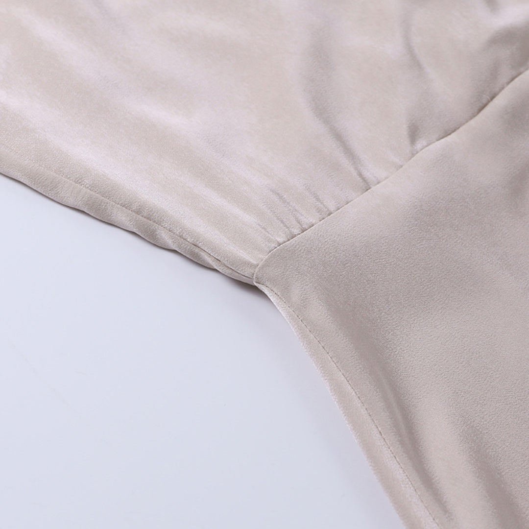 Adelajda | Satin Split Hem Maxi Dress