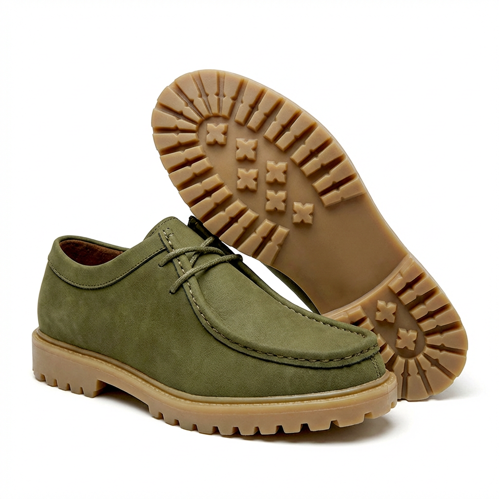 Jasson - Toe Lace Up Casual Shoes