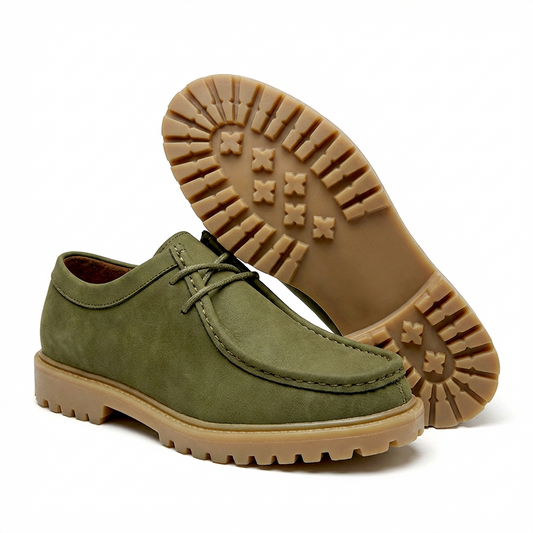 Jasson - Toe Lace Up Casual Shoes