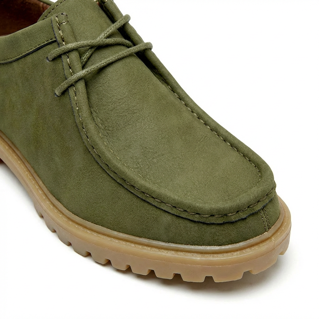 Jasson - Toe Lace Up Casual Shoes