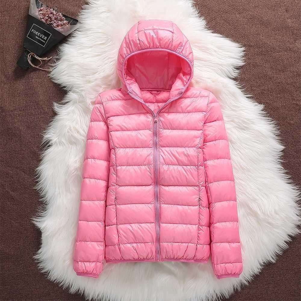 Manuela | Puffer Jacket Hooded Long-Sleeve Quilted Zip-Up