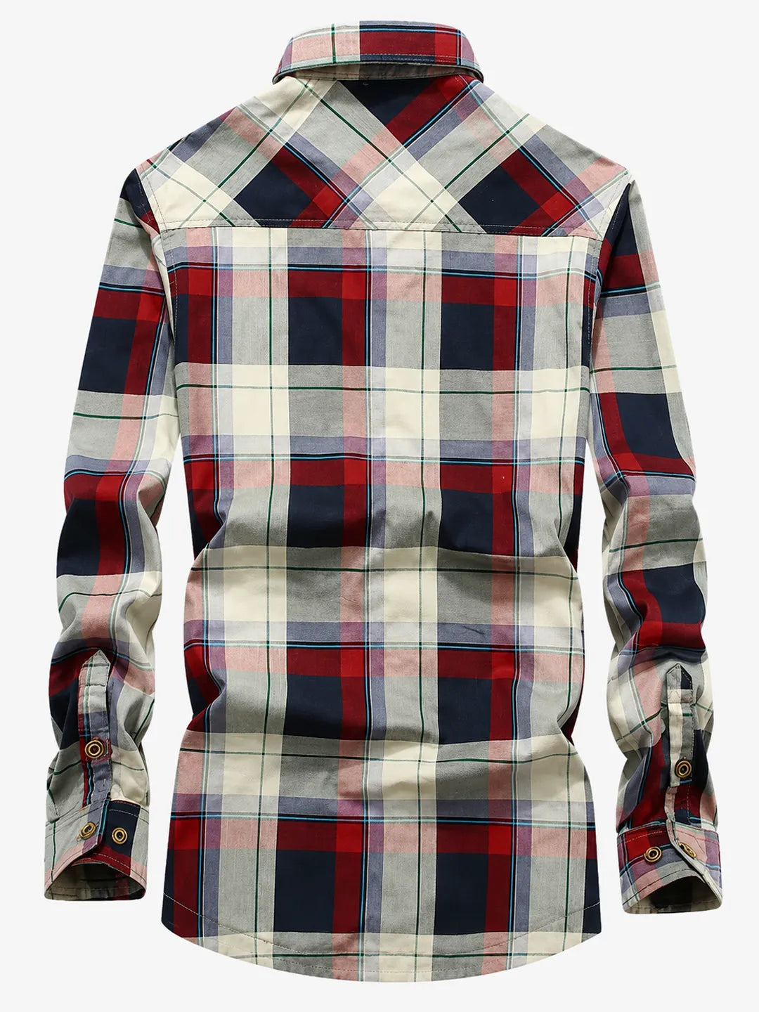 Jayson | Overshirt with Plaid Pattern and Long Sleeves