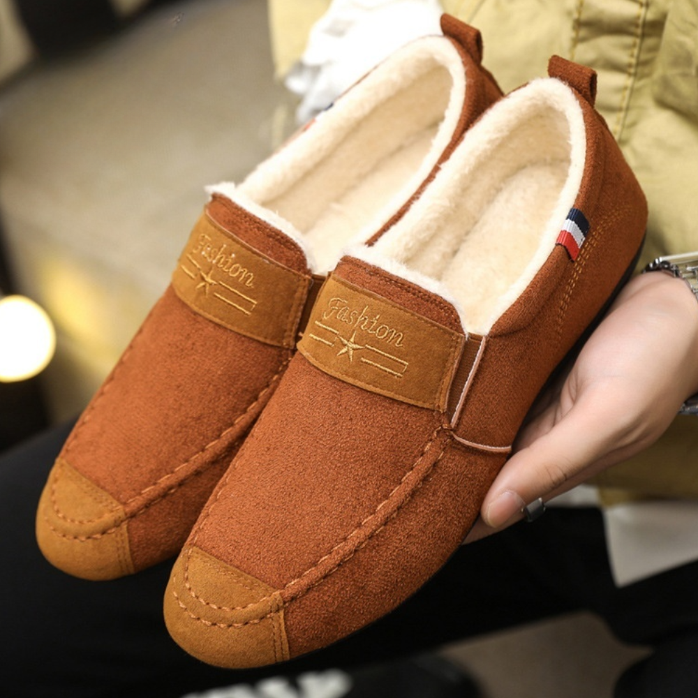 Lyons | Loafers With Plush Lining and Elastic Panels