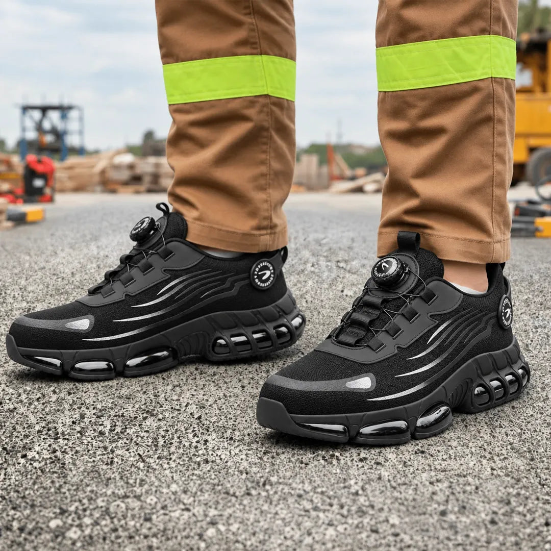 Patrick | Sneakers with Dial Closure and Sculpted Soles