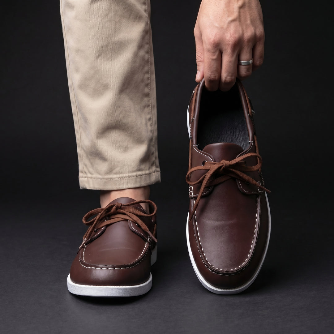 Kuachner - Lace Up Boat Shoes