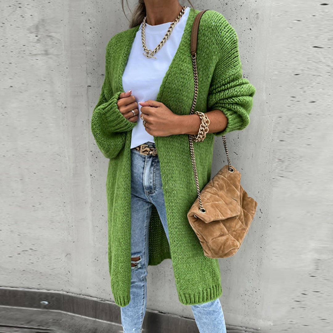 Lois | Cardigan With Long Sleeves and Open Front
