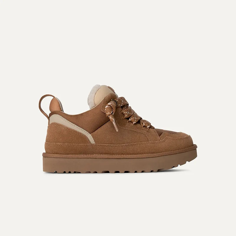 Meliton | Sneakers With Wide Laces and Platform Sole
