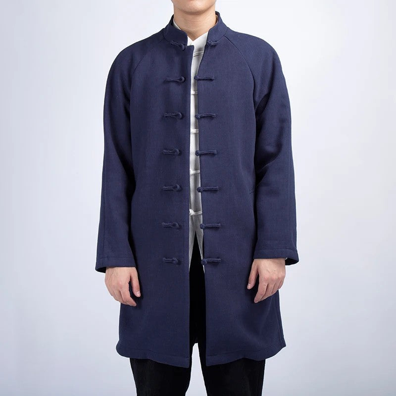 Nahim | Long Stand Collar Windbreaker Jacket