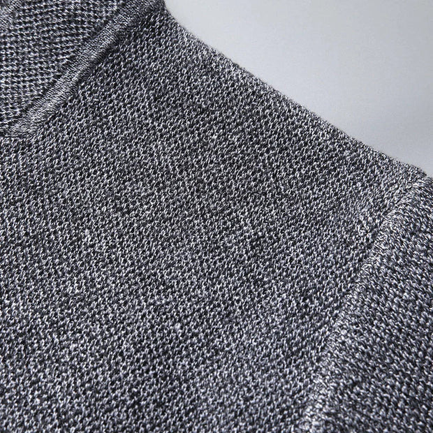 Bastwin | Knit Long Sleeve Vest in Khaki