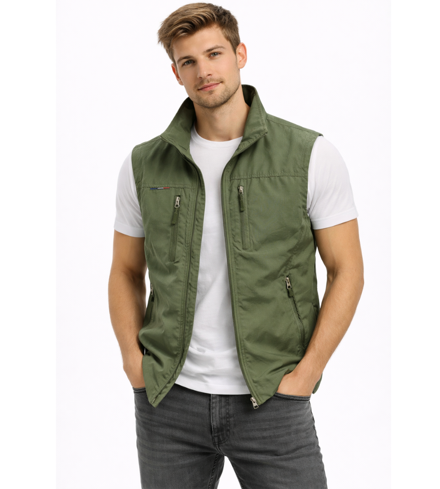 Bernado - Zip Front Utility Vest