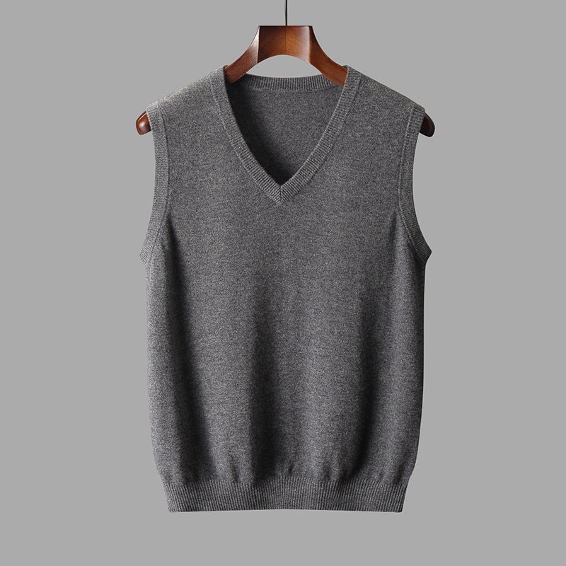 Hector | Sweater Vest V-Neck Sleeveless Knit