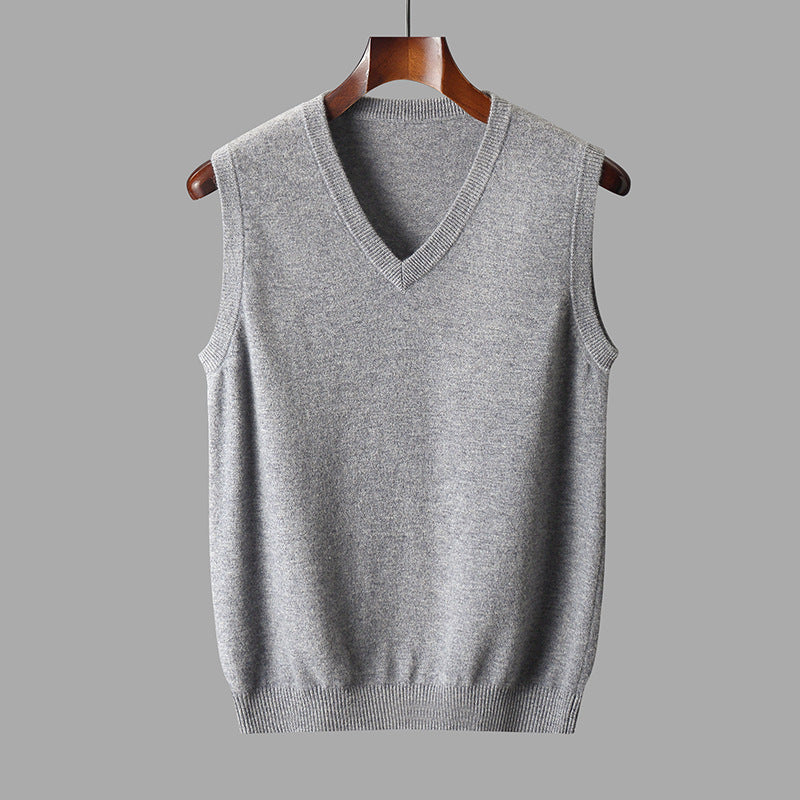 Hector | Sweater Vest V-Neck Sleeveless Knit
