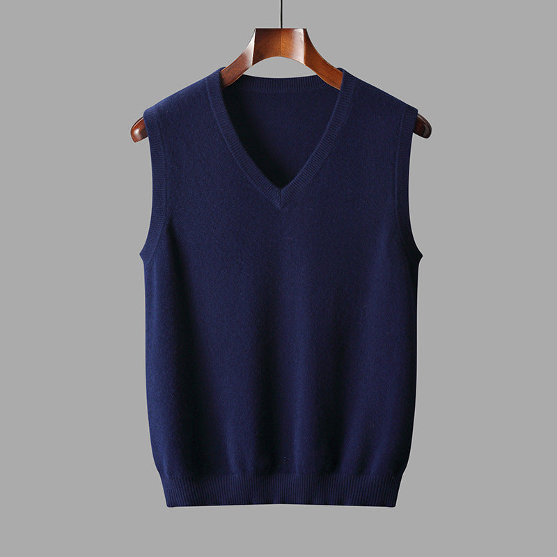Hector | Sweater Vest V-Neck Sleeveless Knit
