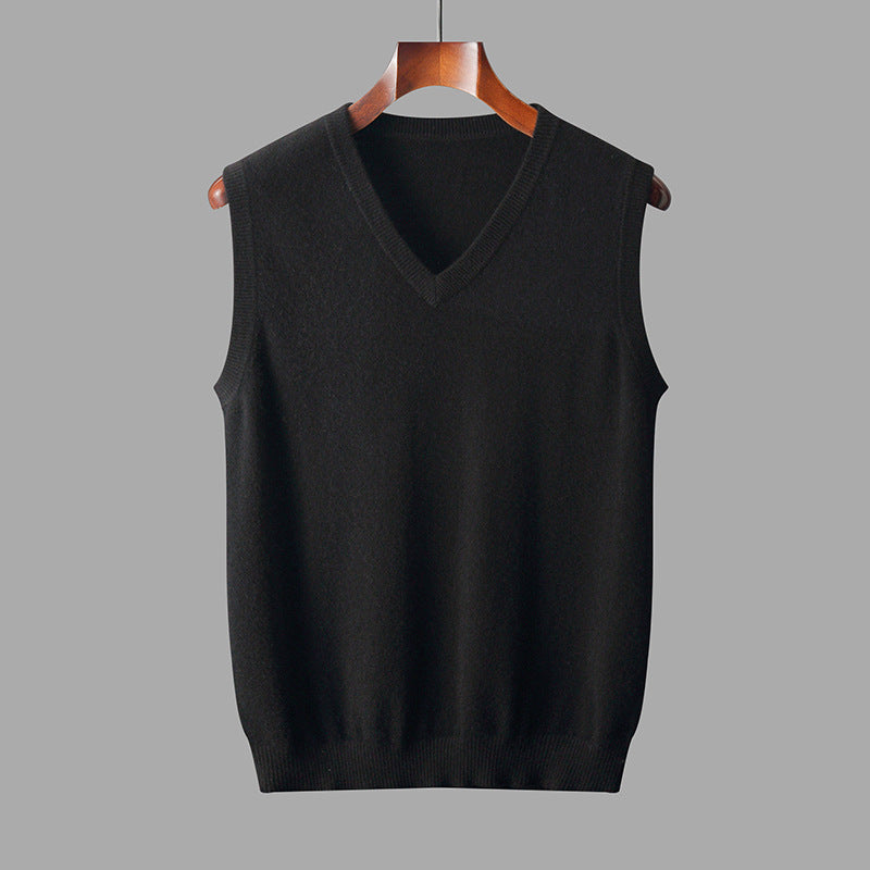 Hector | Sweater Vest V-Neck Sleeveless Knit