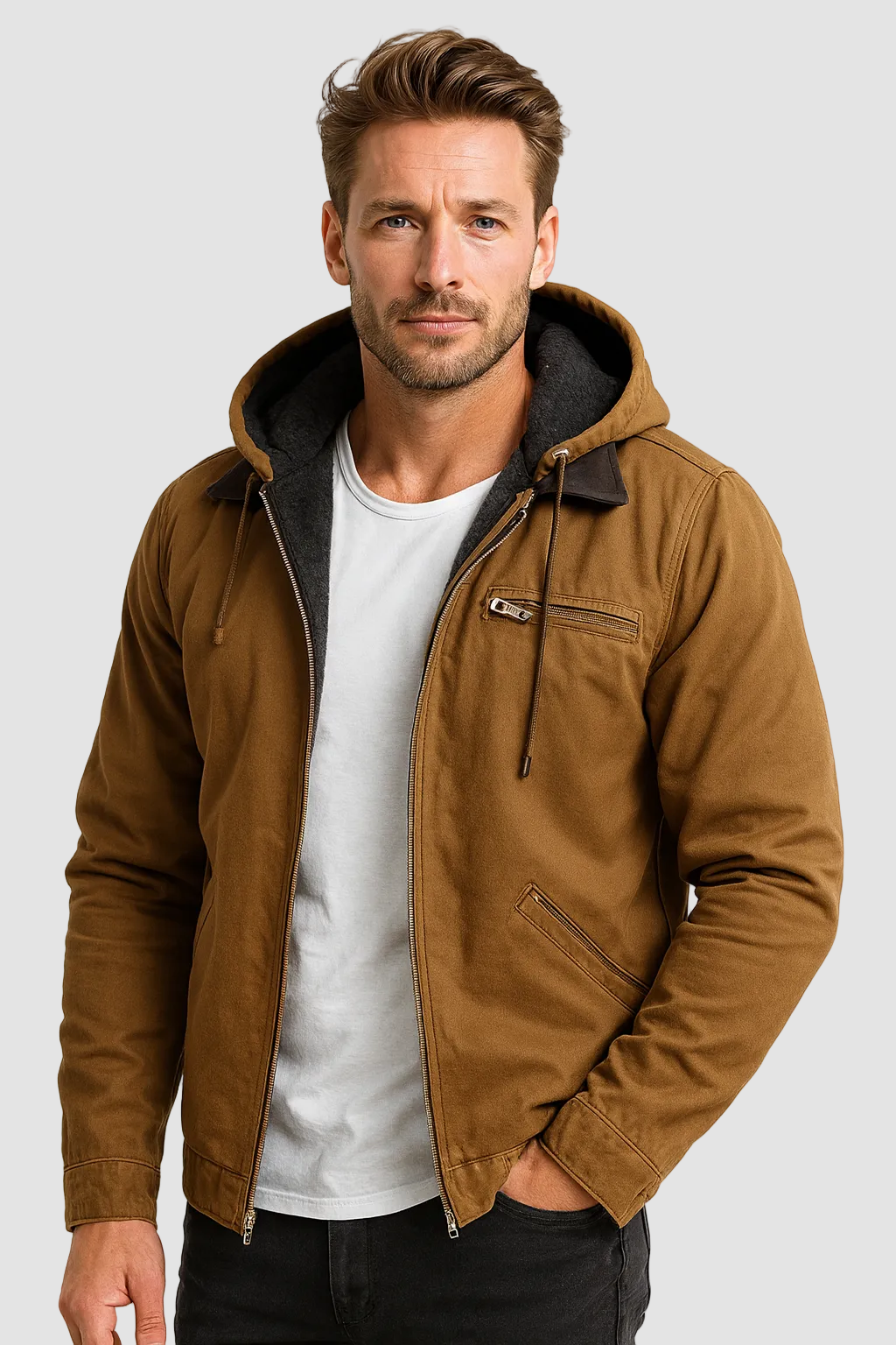Zephyrglide | Hooded Jacket with Fleece Lining