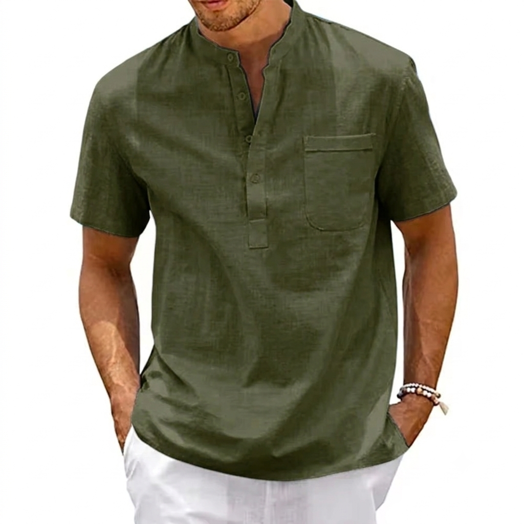 Giovani | Shirt with Short Sleeves and Pocket