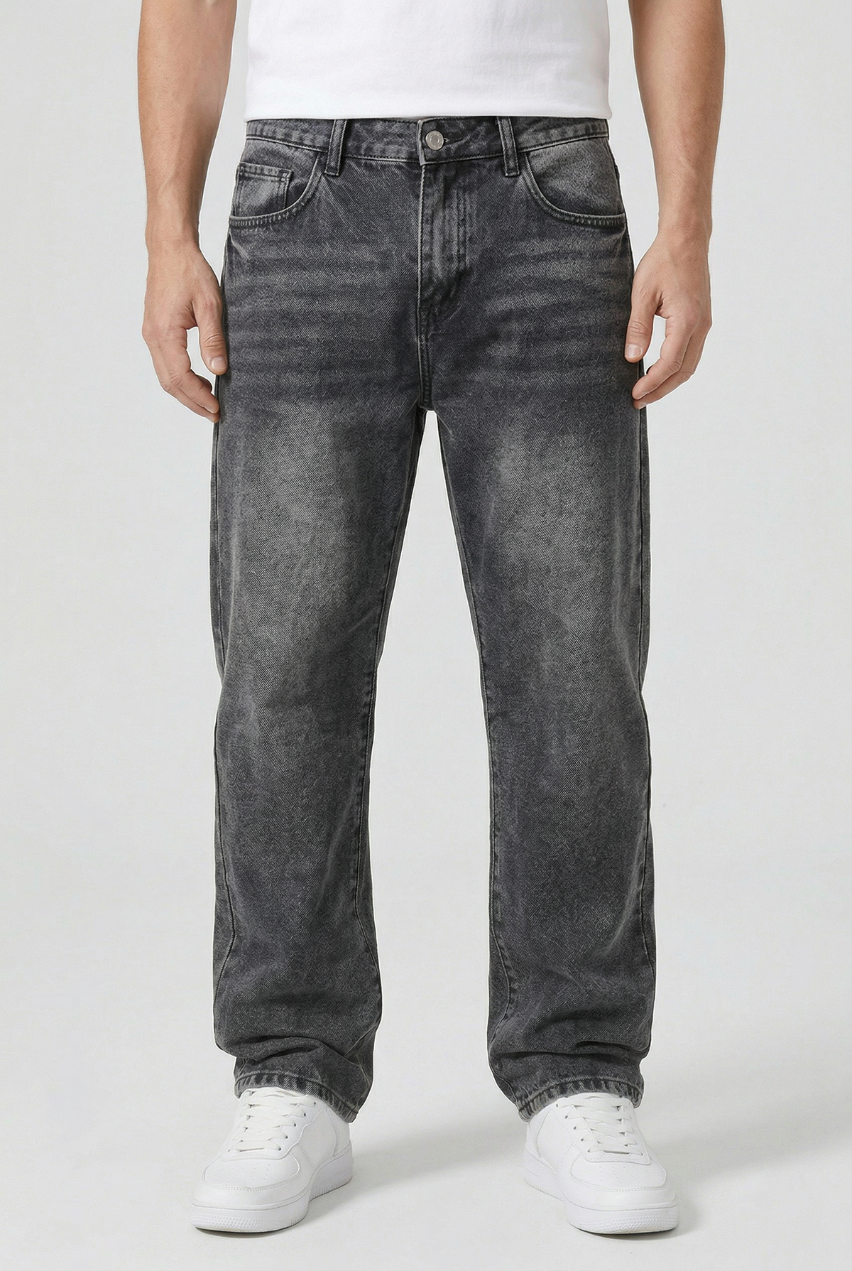 Bullock | Jeans With Relaxed Straight Leg and Fading
