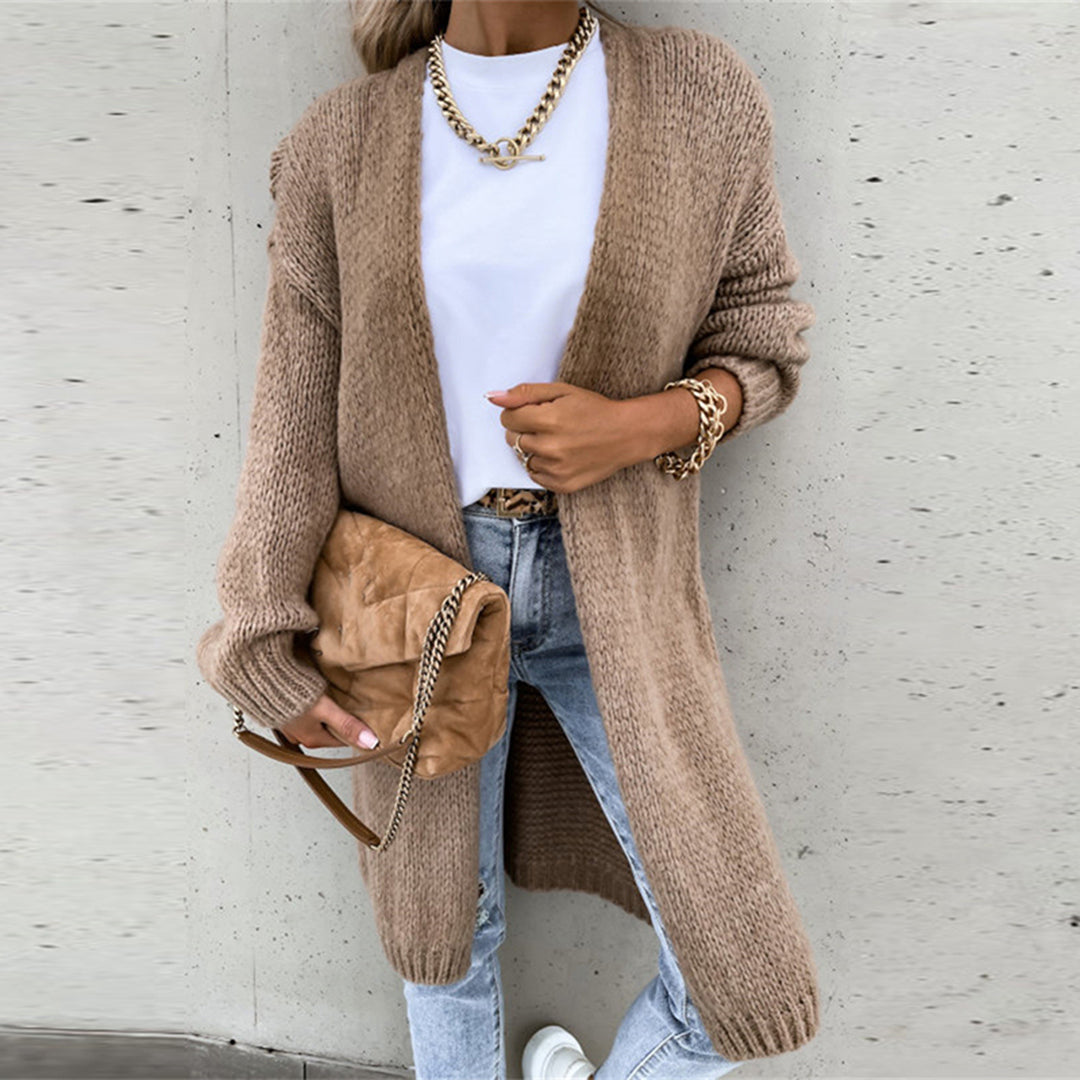 Lois | Cardigan With Long Sleeves and Open Front