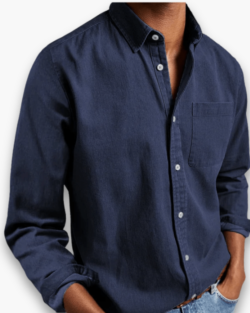 Darian | Classic Button-Up Shirt with Pocket