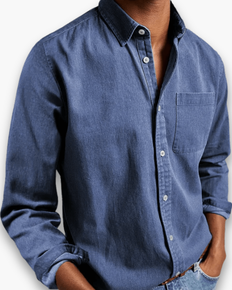 Darian | Classic Button-Up Shirt with Pocket