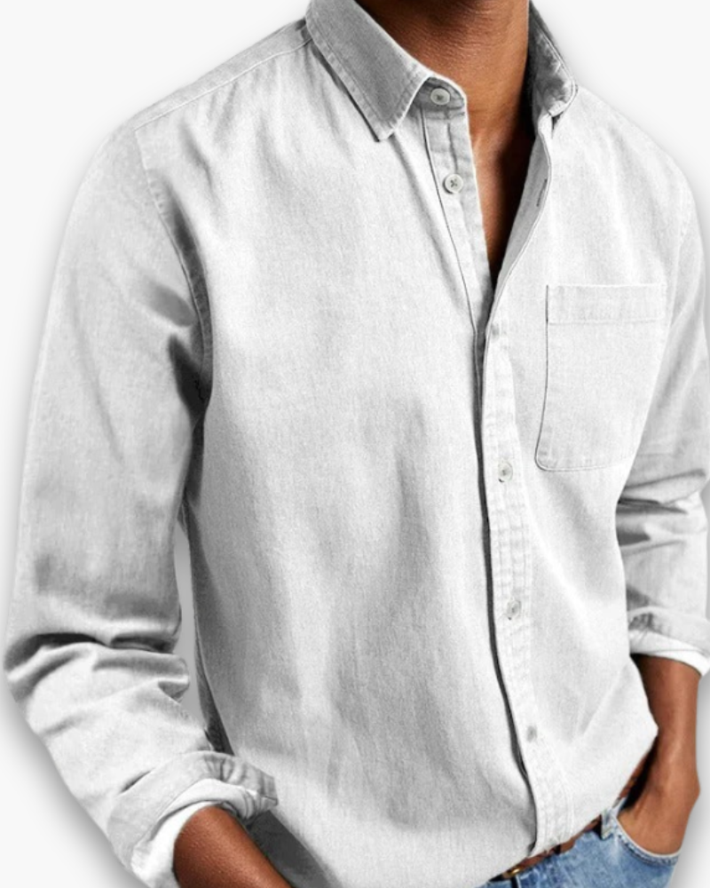 Darian | Classic Button-Up Shirt with Pocket